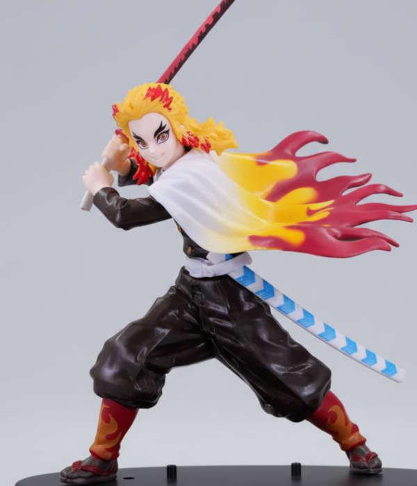 Rengoku Action Figure With Sword | Demon Slayer Figure