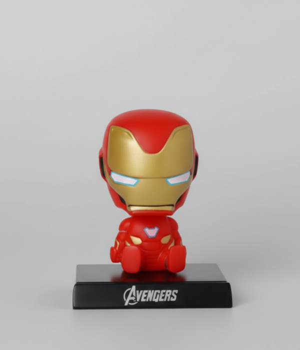 Iron Man Bobblehead | Car Dashboard Figurine
